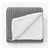 Frazada Salvador Corderoy Corderito GRIS OSCURO - comprar online