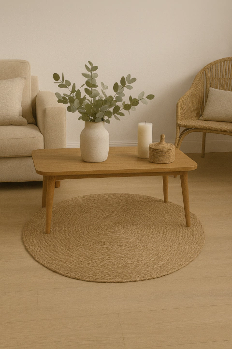 Alfombra Redonda Lisa Seagrass 100cm - comprar online