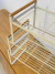 Estante Metalico Blanco y Bambu Mediano - tienda online