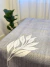 Mantel Antimanchas Gris Hoja - comprar online