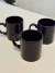 Taza Negra Ceramica MALDIVAS en internet