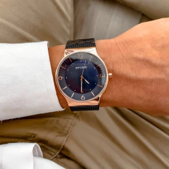 Reloj Tejido - Stone 1089 Black