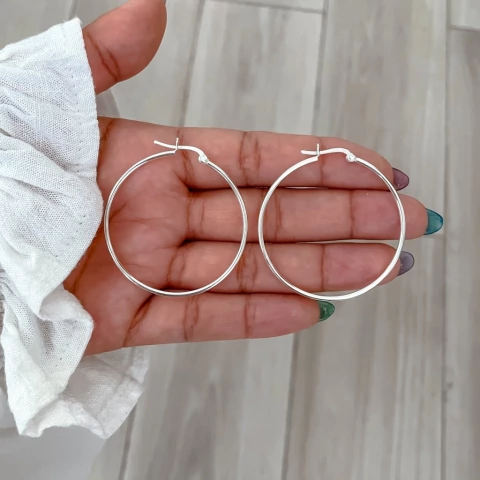 Argollas Classic 40mm