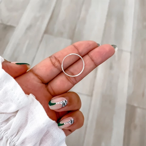 Argolla Lisa 18mm (unidad)