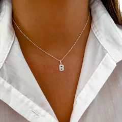 Collar Inicial B - comprar online