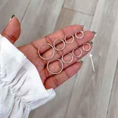 Argolla Lisa 8mm (unidad) en internet