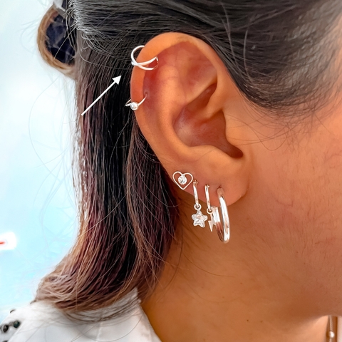earcuff cruzado