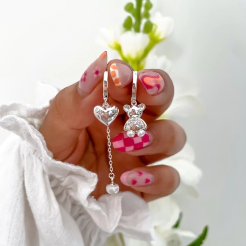 Argollas Teddy (par)