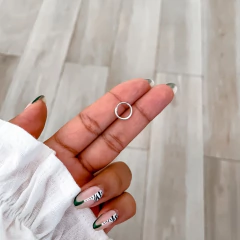 Argolla Lisa 8mm (unidad) - comprar online