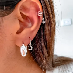 earcuff Lavinia con dije - A&M JOYAS