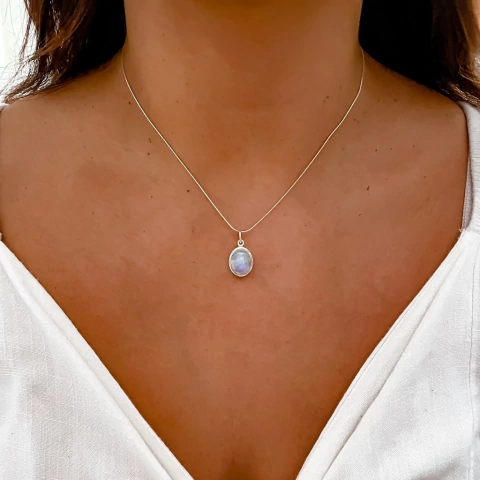 Collar Isabella piedra de luna