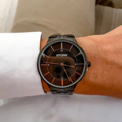 Reloj metal - Stone 1087 Black