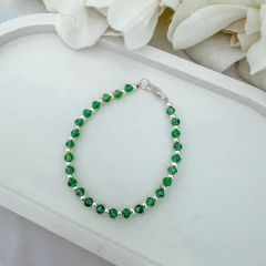 Pulsera saige verde - A&M JOYAS