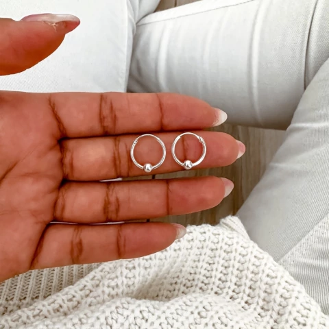 Argollas Luisiana 10mm (par)