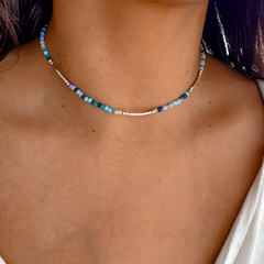 Chocker Josephine blue