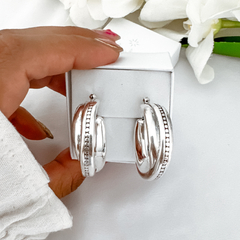 Argollas XL clara