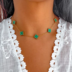 Collar van cleef green