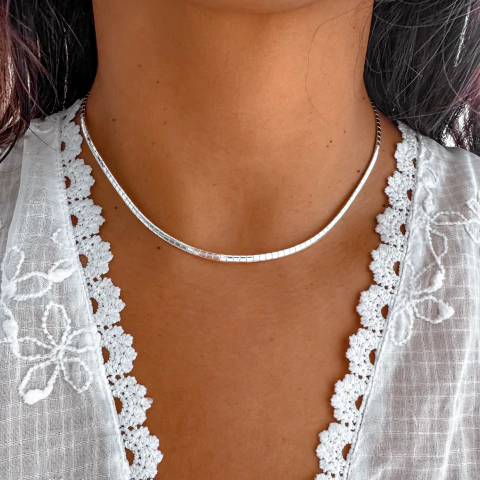 Gargantilla rígida amber s