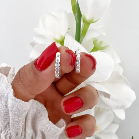 Argollas reversibles Belisa (par)