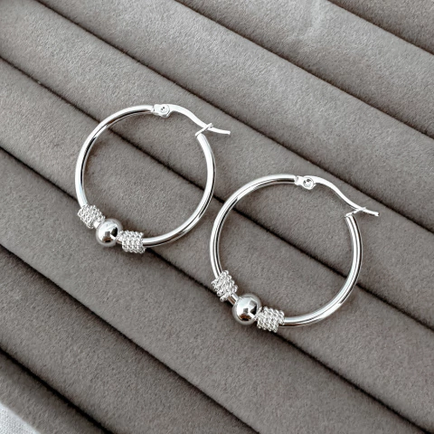 Argollas Kora 25mm (par)