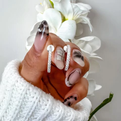 Media argollas MacKenzie (par)