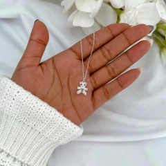 Collar pink bear en internet