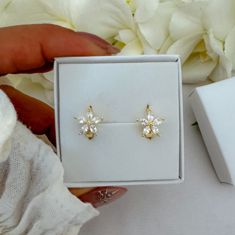 Argollas flower (par)