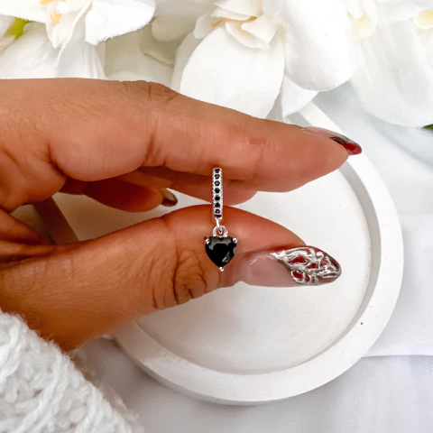 Argolla Serenity black (unidad)