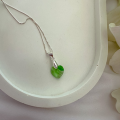 Collar Love green Sw - A&M JOYAS