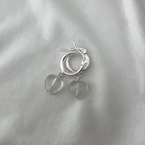 argollas milla light green