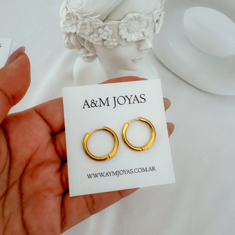 Argollas basic 12mm (par)