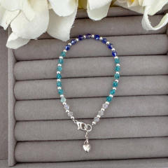 Pulsera Scarlett azul - tienda online