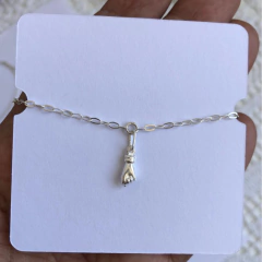 Pulseira Baby e Infantil com Figa Prata 925 na internet