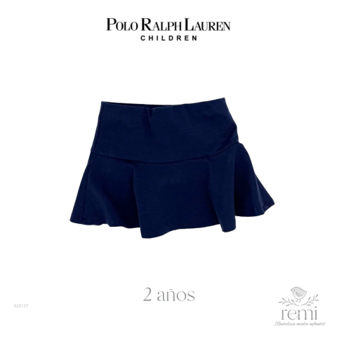 Falda short azul marino 2 años Polo Ralph Lauren - comprar en línea