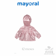 Chamarra rosa metálico 12 meses Mayoral en internet
