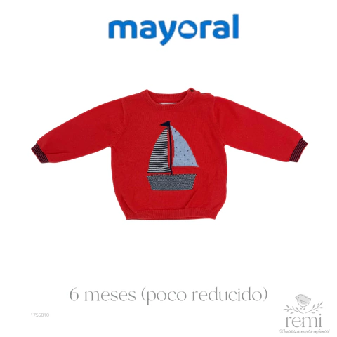 Suéter velero 6 meses (poco reducido) Mayoral - comprar en línea