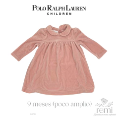 Vestido terciopelo rosa 9 meses (poco amplio) Polo Ralph Lauren - comprar en línea