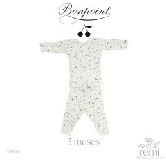Pijama 2 piezas estrellas azules 3 meses Bonpoint en internet