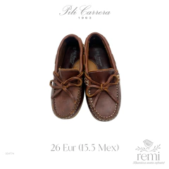 Mocasín café 26 Europeo (15.5 Mex) Pili Carrera - comprar en línea