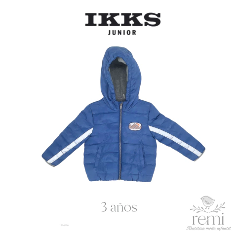 Chamarra azul con interior polar 3 años IKKS - comprar en línea