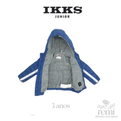 Chamarra azul con interior polar 3 años IKKS en internet