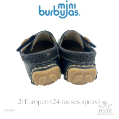 Mocasín azul marino 21 Europeo (24 meses aprox) Mini Burbujas - comprar en línea