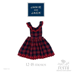 Jumper tartán 12-18 meses Janie and Jack