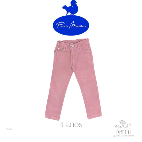 Pantalón invierno rosa 4 años Patricia Mendiluce - comprar en línea