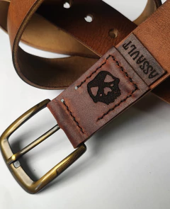 Cinto de couro S & D [PRÉ-VENDA] na internet