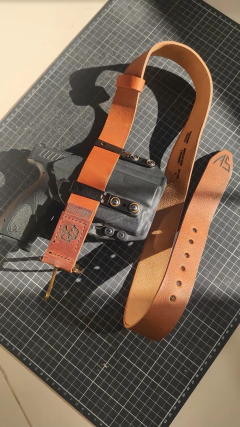 Cinto de couro S & D [PRÉ-VENDA] - loja online