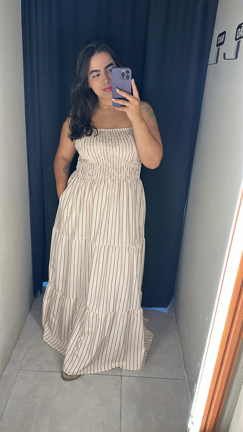 Vestido em crepe - Paraty - comprar online