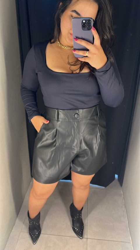 Short de couro - Texas - comprar online