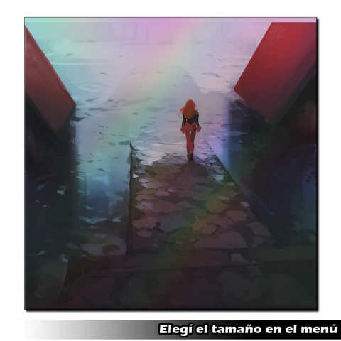 Asuka Langley - Cuadro Holofoil - Evangelion