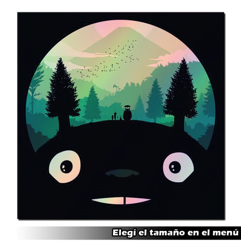 Totoro - Cuadro Holofoil